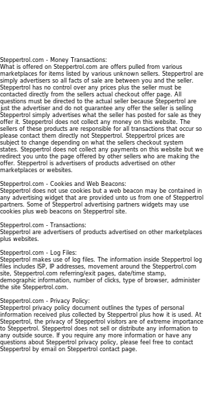 steppertrol privacy