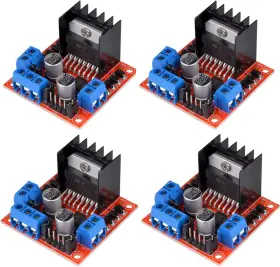 L298n  445042179186 4pcs Motor Driver Controller Board Module Stepper Dc Dual H-bridge F