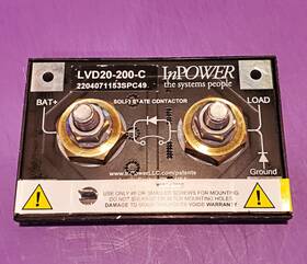 Amp Lvd20-200-c Inpower Low Voltage Disconnect 200 Spc49 Solid State Contactor