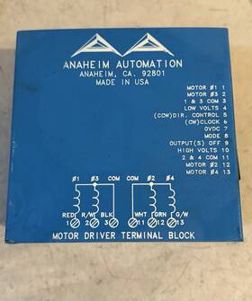 Anaheim Automation Dpd110a1 Motor Driver Terminal Block