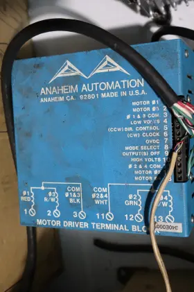 340e0003-b Anaheim Automation Motor Anahiem Driver Terminal Block 340e003-b 4467 4/92