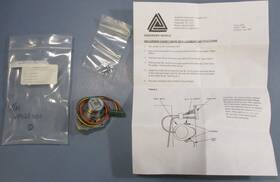 Anderson-negele 64428301 Chart Drive Stepper Motor 20vdc 550ohms 150 1 7.5 Pitch