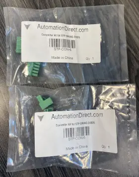 Stp-con-6 Automation Direct New Surestep Connector Kit - Lot Of 2 Usa