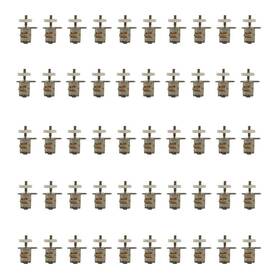 Baenrcy 612637750892 50pcs 3-5v Dc 2 Phase 4 Wire Dia 6mm Stepper Motor Micro Stepping Fo
