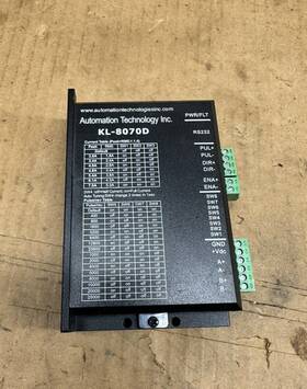 Battery Power Supply Kl-8070 Kl-8070d Bipolar Stepper Motor Driver 24-80vdc 7.0a Digital