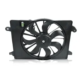 Fs17226 Blackhorse-racing 12v Ac Condenser Cooling Radiator Fan Assembly Compatible With 2010-2017 Dodg