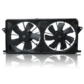 Fs17254 Blackhorse-racing Dual Radiator Cooling Fan Assembly Compatible With Cadillac Dts Buick Lucerne