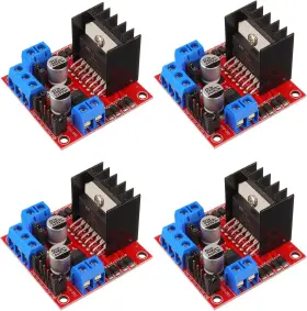 L298n Bojack 762917148410 Motor Dc Dual H-bridge Driver Controller Board Module Stepper