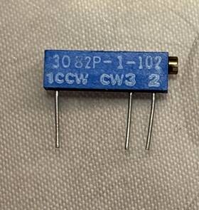 Bourns 3082p-1-102 12pcs Trimmer Potentiometer 1k Ohms 0.3 Watts 10 Turns