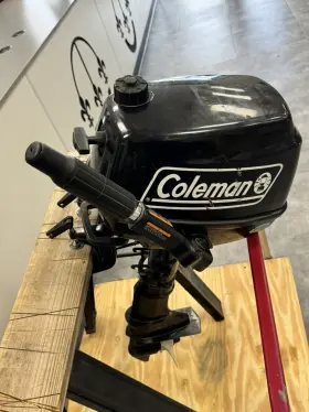 Pd6012090 Coleman F4bms F5bms Powersports 5 Hp 4 Stroke Outboard Boat Motor With Ea