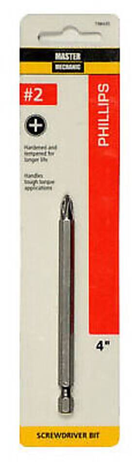Disston Company 198435 6 Pack #2 Phillips 4- Inch Screwdriver Bit