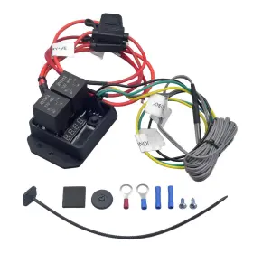 0444 Eschindler Digital Radiator Fan Controller Switch 12v/24v Kit With Adjustable Temperatur
