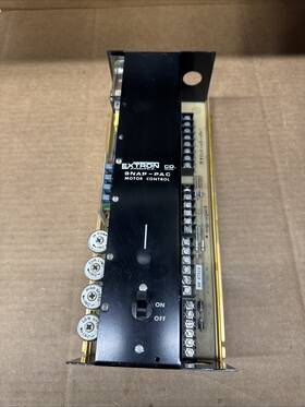 Extron M8208-04-0720 Snap Pac Motor Control M8505-08-0729