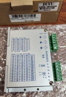 Fuyu Fmdd50d40nom Stepper Motor Driver For Fls40 Fls80 Cnc Linear Motion Guide
