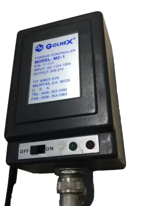 Re-312 Golnex Mc-1 Torque Controller Model With Screw Nut Driver