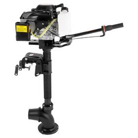 Hangkai 764909399985 4.0 Hp Outboard Motor 4 Stroke Gas Boat Engine Long Shaft Air Cooling