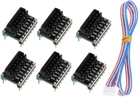 3-01-1638 Hiletgo 6pcs 3d Printer Motor Drive Converter Adapter For Big Current 57 86