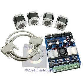 Hy 10015460117100736 Cnc Kit 4 Axistb6560 Nema 23 Stepper Motor Driver Software Mach3