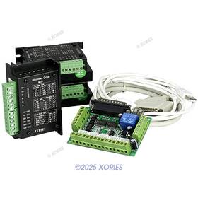 Hy 10044750112100736 Cnc Kit 3 Axis Breakout Board M335 Stepper Driver Controller 0.5-3.5a