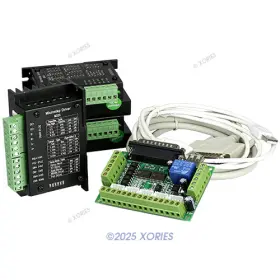 10044750112100736 Hy Cnc Kit 3 Axis Breakout Board M335 Stepper Driver Controller 0.5-3.5a