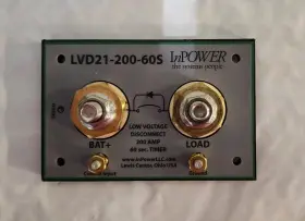 Lvd21-200-60s Inpower Low Voltage Disconnect New Lvd21-200-60s Inpower Low Voltage Disconnect New
