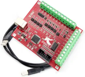 Mach3 Jingdiao 445048112194 Rattmmotor 4 Axis Cnc Usb Controller Breakout Board Motion