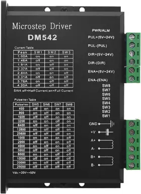 Dm542 Jusnboir 445000570529 Stepper Motor Controller 2-phase Digital Driver 18