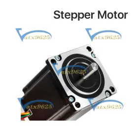 57hs22-a Leadshine 1x 2 Phase Stepper Motor For Nema 23 5a Length 81mm Shaft 8mm