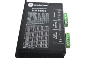 Dm860e Leadshine New Dc Microstepping Stepper Drive 7.2a Per Phase 2-phase Out