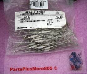 Littelfuse 021612.5mxep 100-pcs Cartridge Fuses 250v Fa Hbc Pt 5x20mm Rohs 12.5a