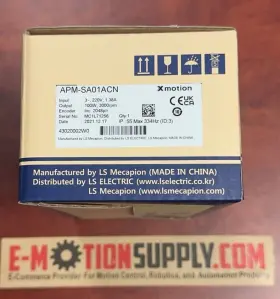 Amp-sa01acn Ls Mecapion Mecapion-ac Servo Motor 100w 2048lines 0.32nm