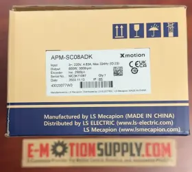 750w2500lines Ls Mecapion Apm-sc08adk Mecapion-ac Servo Motor 200v Without Brake With Key