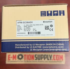 Ls Mecapion Apm-sc08aek Mecapion-ac Servo Motor 200v 750w 3000lines Without Brake And Key