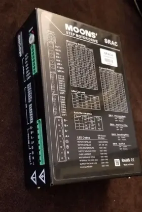Srac4 Moons Step Motor Drive. New