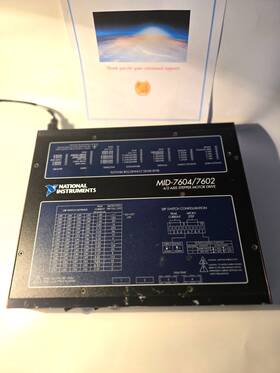 National Instruments Md-7604 Mid 7604/7602 4/2 Axis Stepper Motor Drive