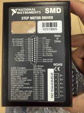 National Instruments Smd-7613 Ni Stepper Motor Controller Model Smd-7615