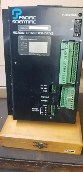 5345 Pacific Scientific Scientfic Micro Step Indexer Drive Used