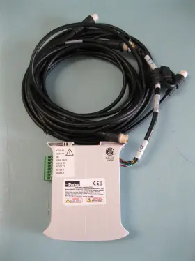 Dpii1906003007 Parker Hannifin Dinpres Ii 24v Pressure Module W 2 Cables For Single-use Flow Tubes D12