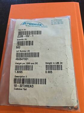 Pem Clss-032-1 500 Mounting Hardware Nut Plain Stainless