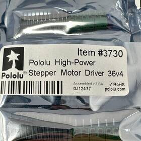 Pololu 3730 Stepper Motor Driver Bipolar 8 50vdc Supply