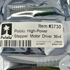 3730 Pololu Stepper Motor Driver Bipolar 8 50vdc Supply