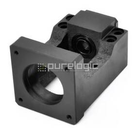 Purelogic Ssx12-57 Nema 23 Stepper Motor Steel Mounting Bracket For 57mm Black Sfu1605
