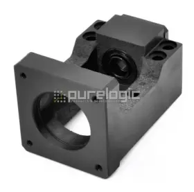 Ssx12-57 Purelogic Nema 23 Stepper Motor Steel Mounting Bracket For 57mm Black Sfu1605