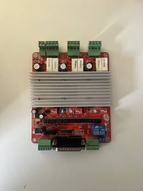 Rattm Motor Tb6560 3 Axis Cnc Controller Stepper Driver Board For Router
