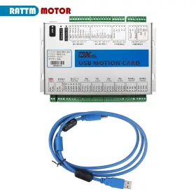 Mkx-4v Rattmmotor Us Ship Cnc Motion Control Card 4 Axis Mach3 Usb Breakout Board