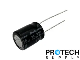 35zlh330mefc10x12.5 Rubycon 80/pk Electrolytic Capacitors With Warranty