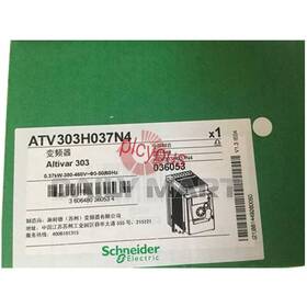 Schneider Atv303h037n4 New Converter 0.37kw 380v Inverter Input 3ph