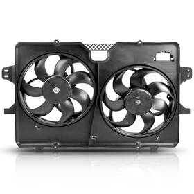 Scitoo 104462-541 Dual Radiator Condenser Cooling Fan Compatible With 2008-2012 For Ford