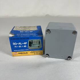 Segi Biz Sg-al-4p New 4 Position Circuit Terminal Enclosure Aluminum