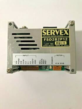 Servex Fsd2u2p12 / 2-phase Hybrid Stepping Motor Driver D.c. 24v // Used In Lab